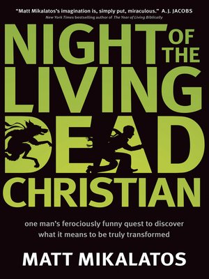 cover image of Night of the Living Dead Christian